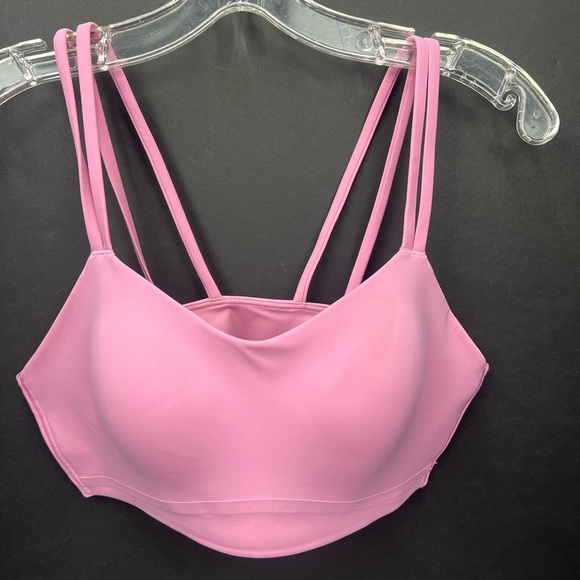 Lululemon like a cloud Pink Double Strap Bralette NEW - Picture 6 of 7
